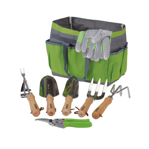 Stainless Steel Garden Tool Set with Storage Bag 8 Piece