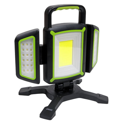 Sealey LED18WFLCOMBO Rechargeable Flexible Floodlight with Tripod