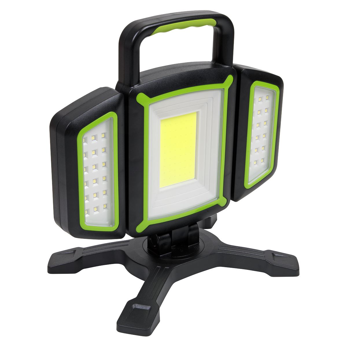 Sealey LED18WFLCOMBO Rechargeable Flexible Floodlight with Tripod