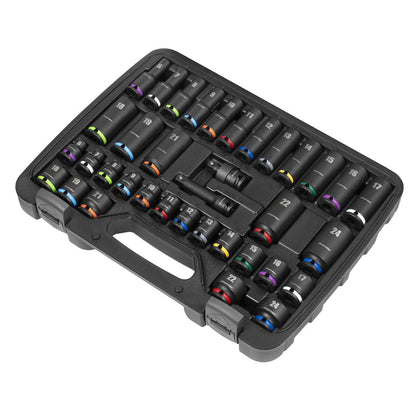 Sealey Impact Socket Set 3/8"Sq Drive 36pc