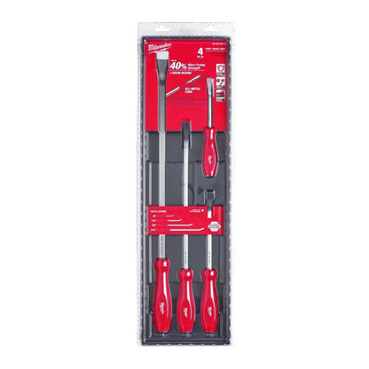 Milwaukee Pry Bar Set 4 Piece